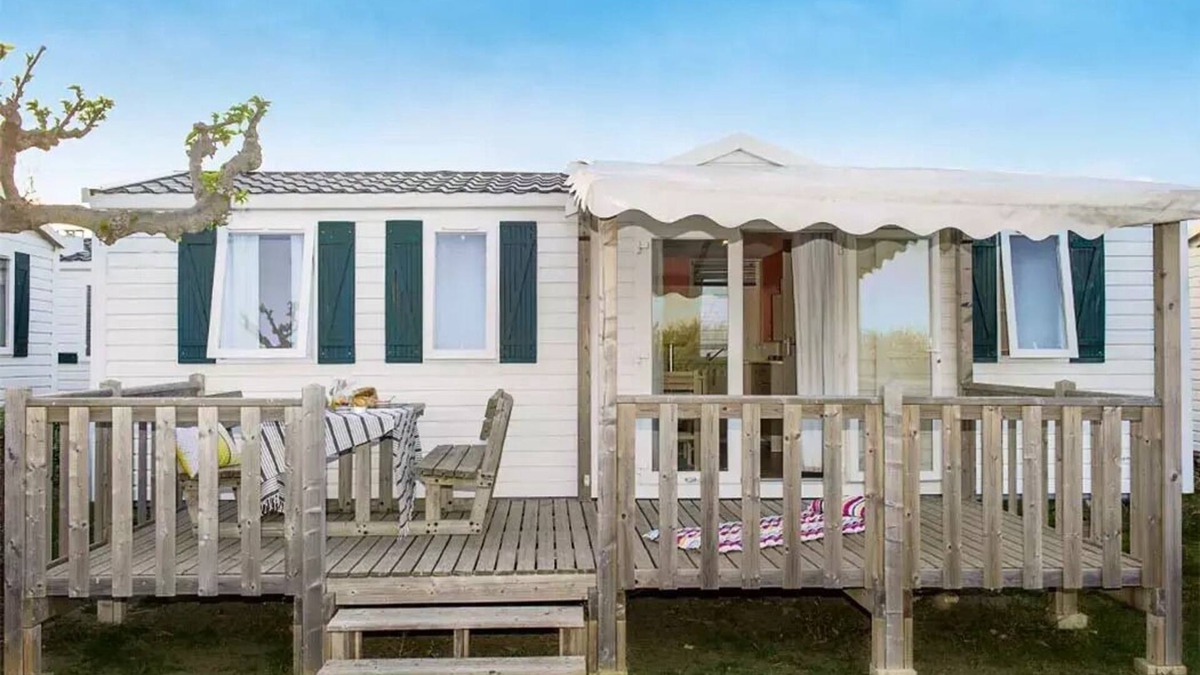 Saint-Cheron House | Campsite Parc des Roches * - Comfort XL 4-room mobile home for 6 people with air conditioning