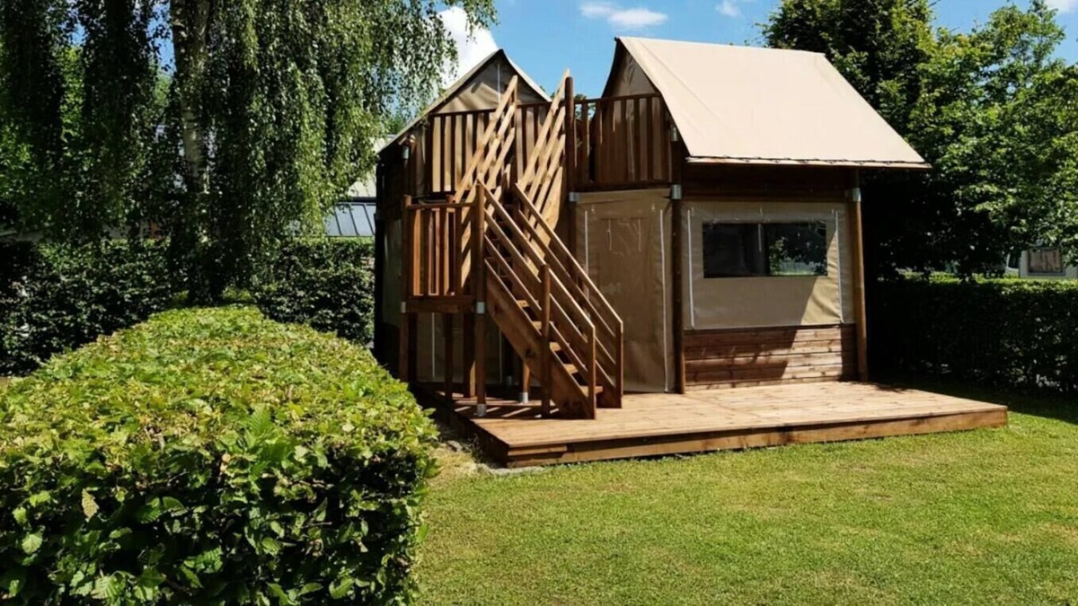Toutainville House | Campsite Risle et Seine - Domaine des Etangs*** - Cabatente furnished 3 Rooms 4 People
