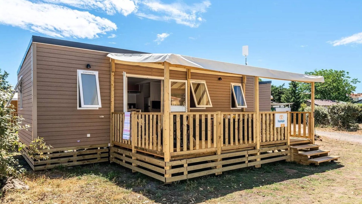 Crach House | Campsite Romanée Le Fort Spanish * - Mobile home Premium 4 rooms 6 people air-conditioned