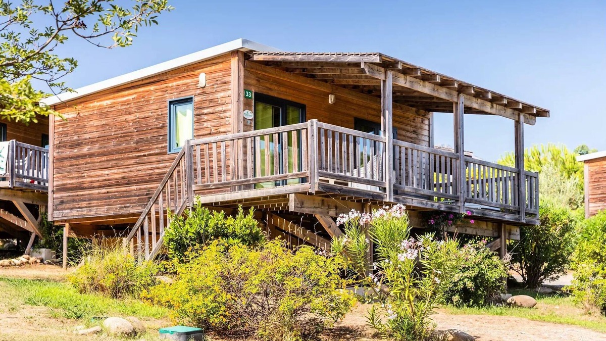 Sari-Solenzara Ski Chalet | Campsite Sole Di Sari* - Premium 3-room chalet 4/6 people