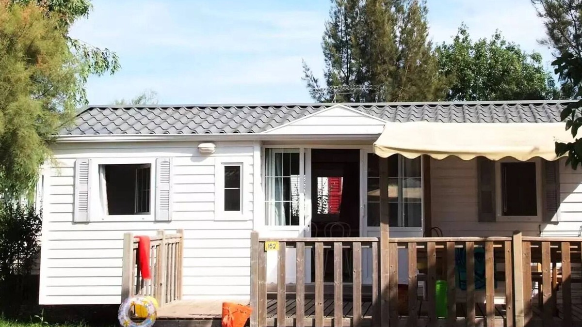 Saint-Auban House | Campsite Tikayan La Pinatelle* - Mobile home Texas Eco 4 rooms 6/8 people