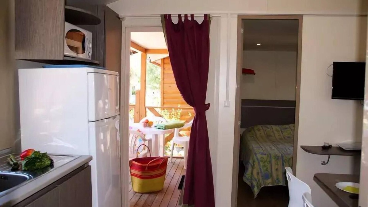 Hyeres House | Campsite Tikayan Les Palmiers* - Georgia Confort mobile home 3 rooms 4 people Air-conditioned