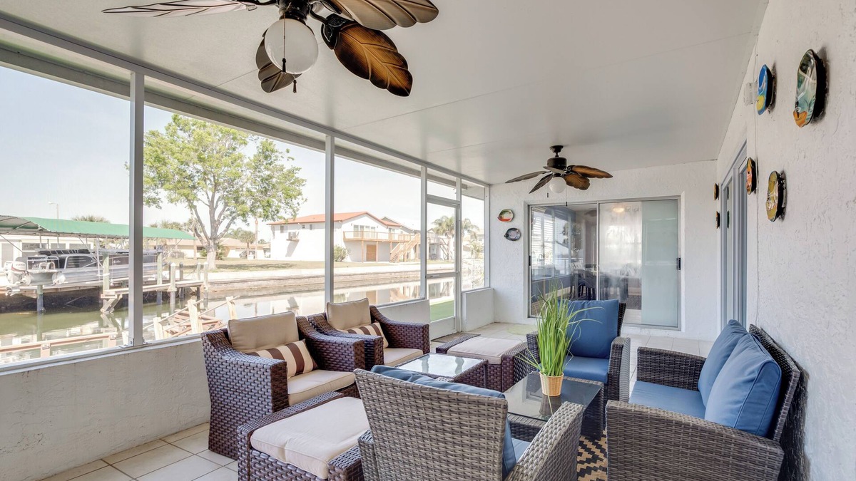 Sea Ranch House | Canal & Gulf Views: Spacious Hudson Home
