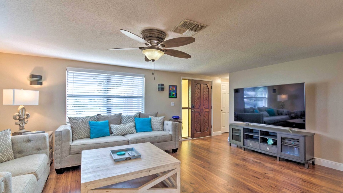 Hudson Beach Estates House | Canalfront Home w/Dock & Access to Gulf of Mexico