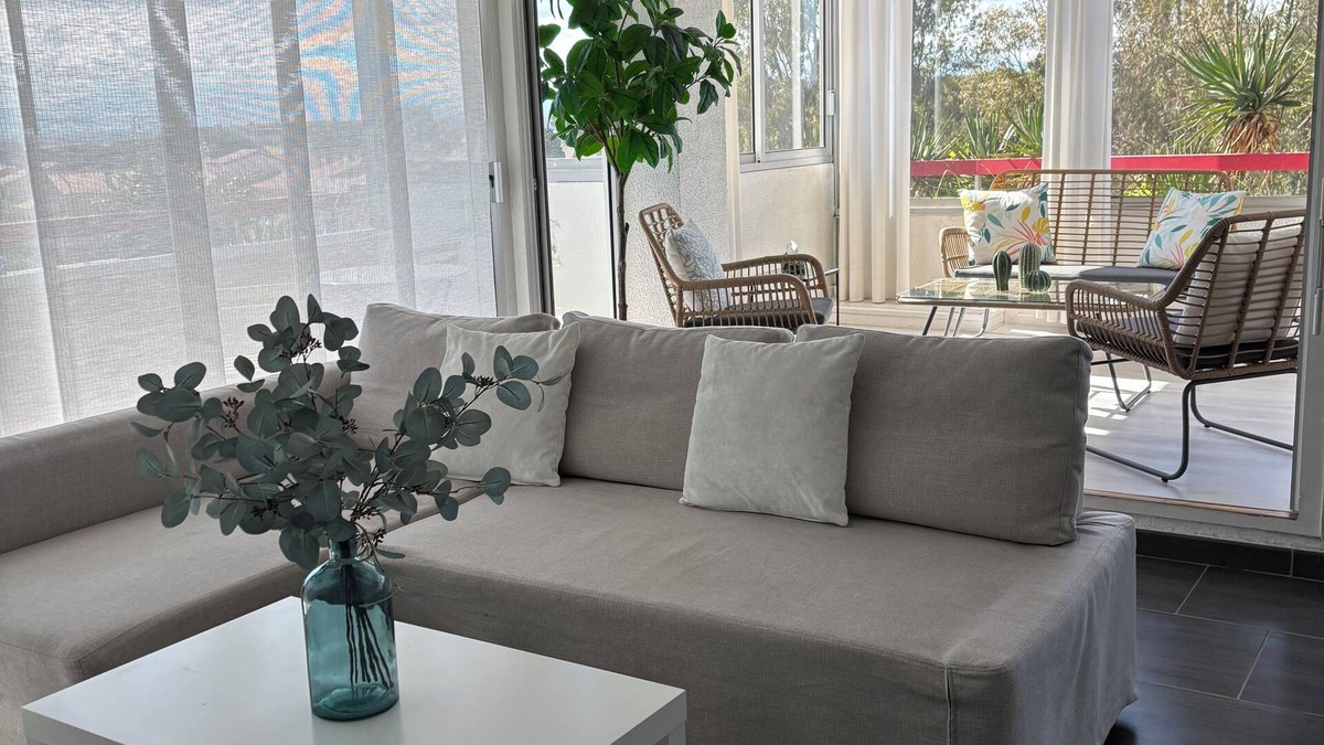 La Cote Radieuse Apartment | Canet Sud Very nice apartment of 85 m² 150 m from the beach Parking Air conditioning Wi-Fi