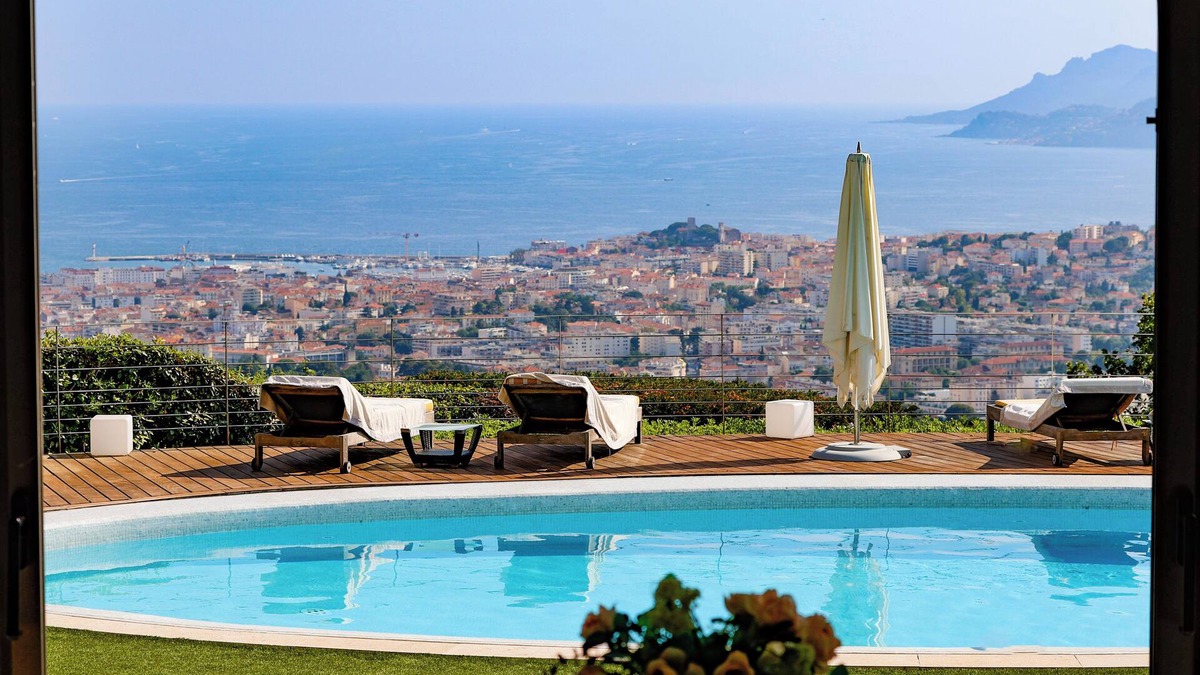 Le Cannet Villa | CANNES CALIFORNIE ATYPICAL VILLA PANORAMIC SEA VIEW