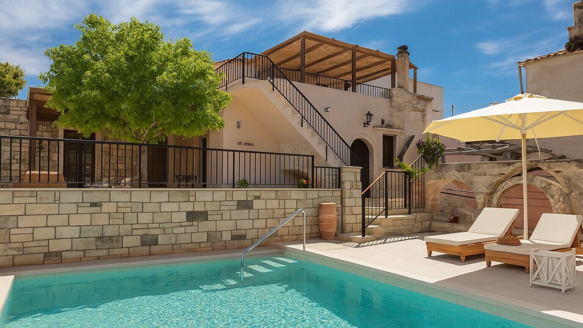 Mylopotamos Villa | Captain's Hyatt, private pool,Near tavern