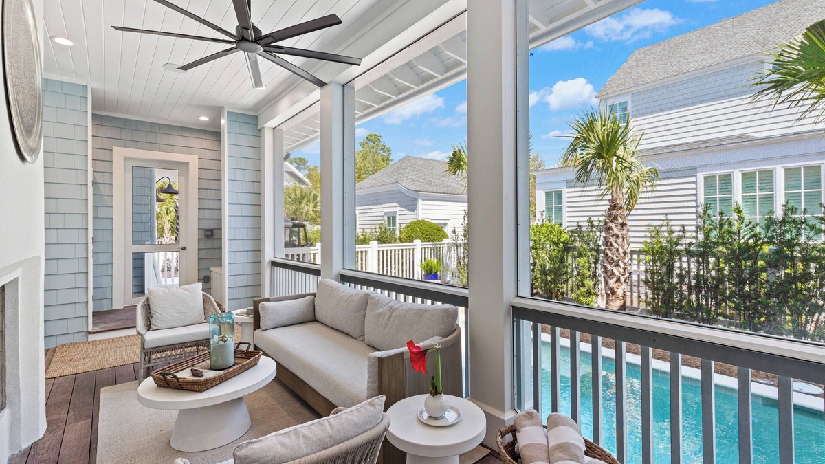 WaterSound West Beach House | "Captain's Tower" Watersound, Golf Cart, Private Pool, Deeded Beach