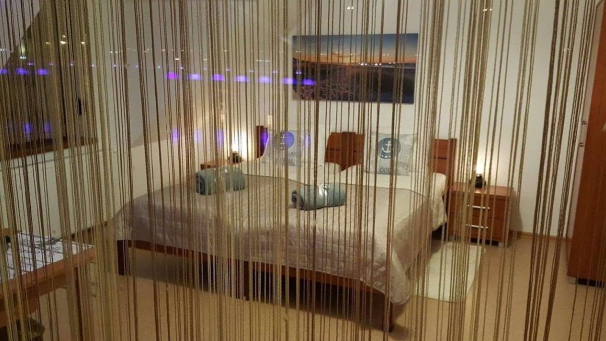 Dzielnica Uzdrowiskowa House | Captain's Villa * River View * Superior Double Room with Two Single Beds, Bathroom and Balcony