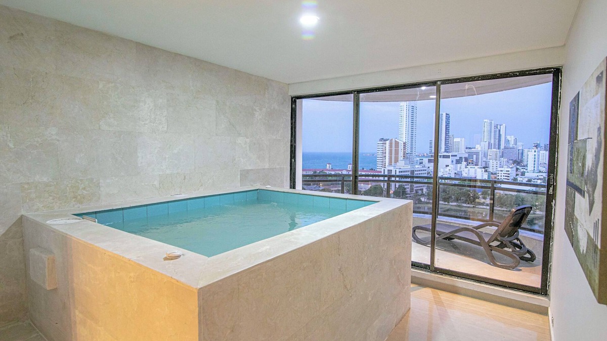Cartagena Apartment | CAR 8BR Luxury Oceanique 2PH +Bonus