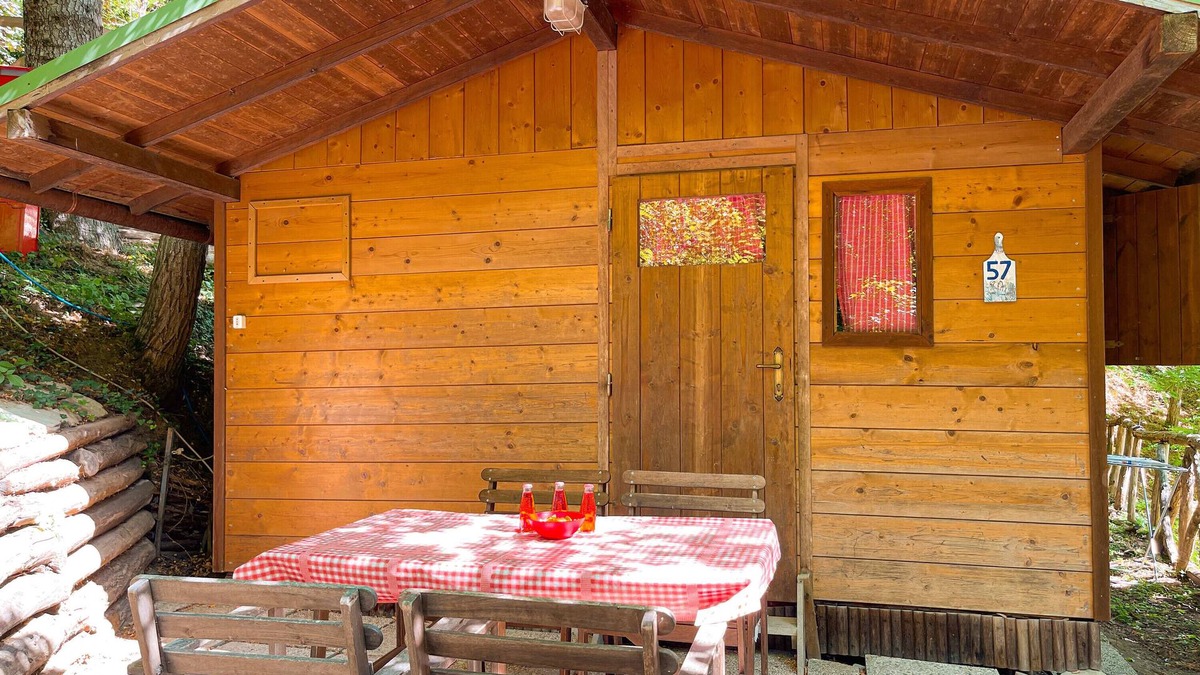 Palazzuolo sul Senio RV Rental | Caravan "Le Sorgenti - Chalet 57" with Mountain View & Private Garden