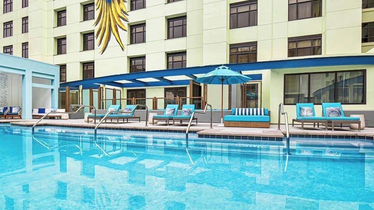 East Village Hotel | Carefree Getaway w/Refreshing Poolside Bar Access, Parking Onsite Available