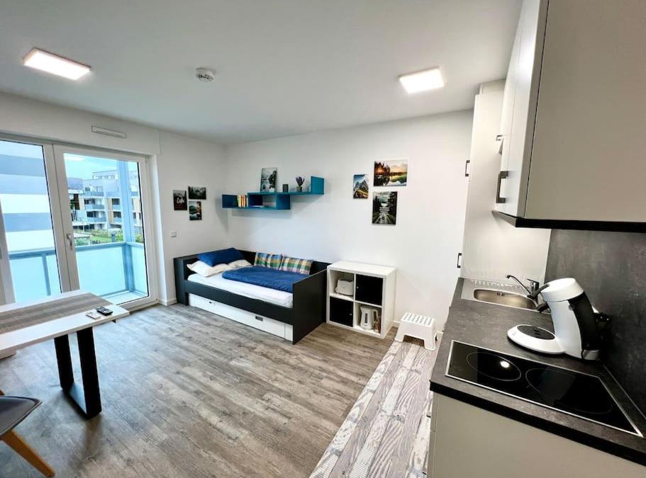 Oberhausen-Nord Apartment | Carefree Mikroapartment inkl. Balkon + Tiefgarage