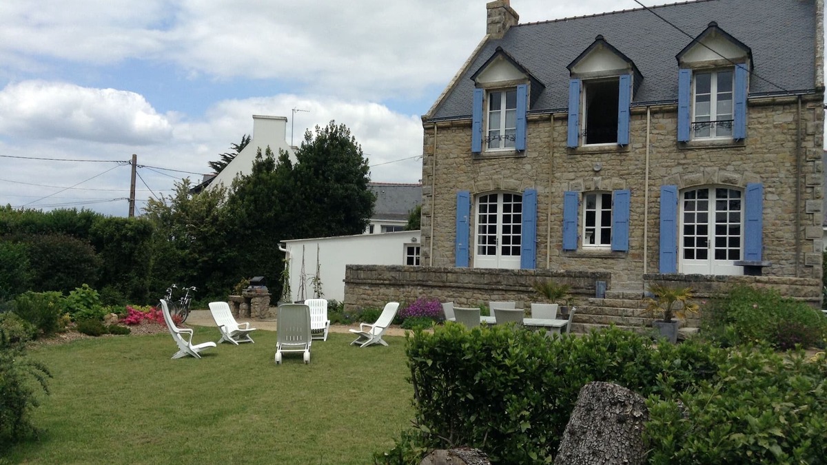 Carnac Villa | Carnac Plage - Grande Maison Familiale, n10 personnes 5 chambres.