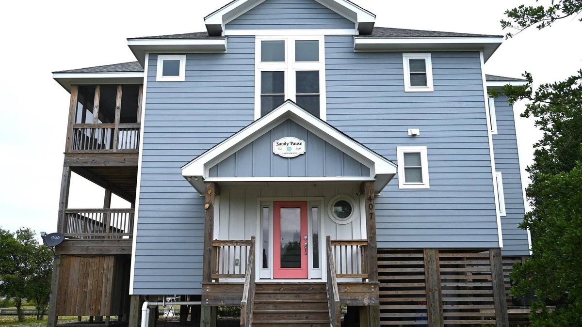 Carova Beach House | Carova Beach canal-front home! Come live amongst the wild Spanish mustangs