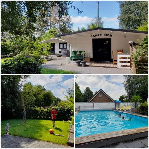 Schoonebeek Ski Chalet | Carpe Diem, het ruime chalet met houtkachel nabij Wildlands Emmen