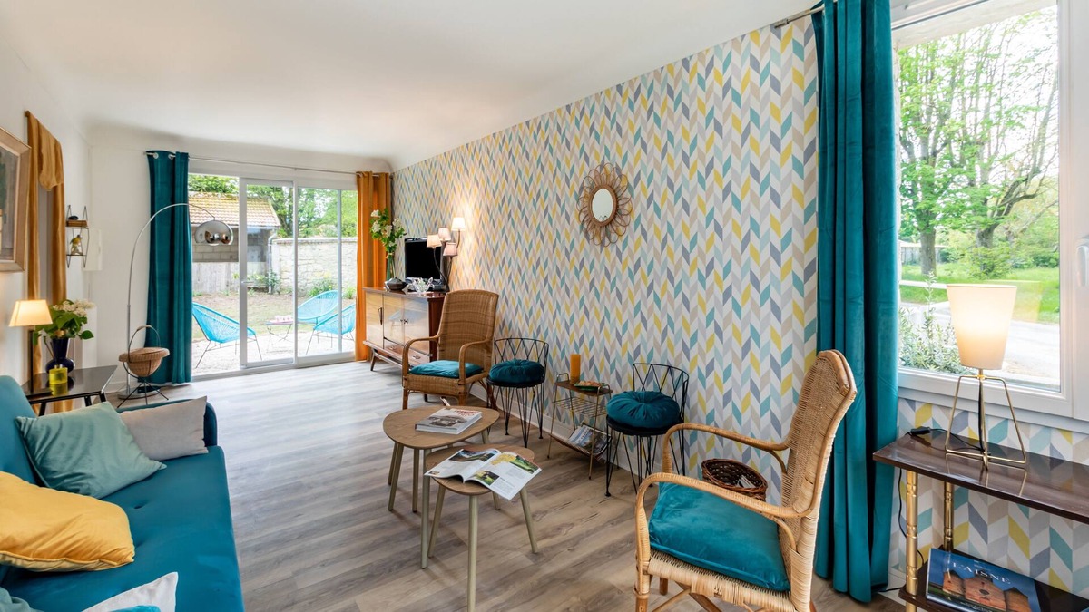 Samoussy House | Carré Vintage - maison avec jardin proche Laon