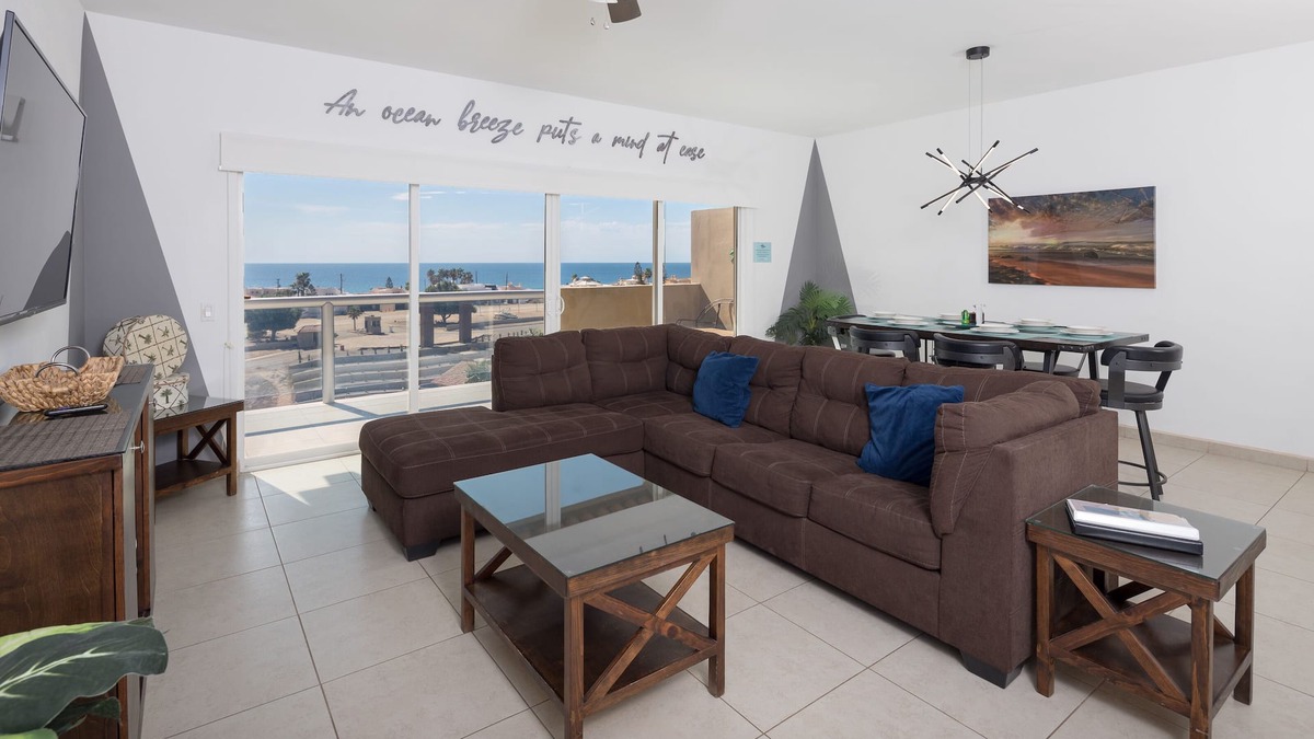 Las Conchas Condo | Casa Alexiu N104! An exquisite top floor ocean view residence in Puerto Peñasco!