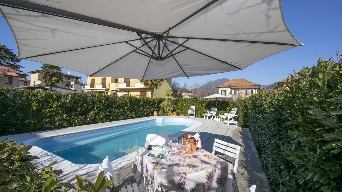 Leggiuno Apartment | Casa Amabile With Salty water Pool, Leggiuno, Italy
