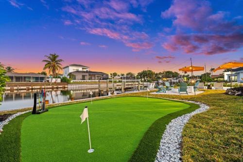 Marco Island Villa | Casa Azul - Waterfront, Hot Tub, Sauna, Heated Pool, Mini Golf, Arcade