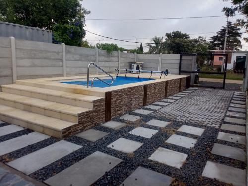 Parque del Plata House | Casa con piscina climatizada para 6 personas en Parque del plata
