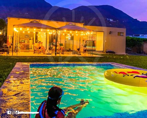 Pachacamac House | Casa de Campo Bamboo con Piscina temperada