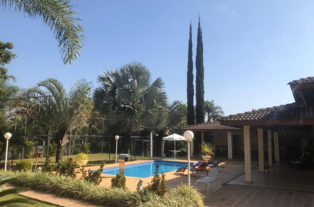 Itupeva House | Casa de campo com Piscina churrasqueira e campo de futebol