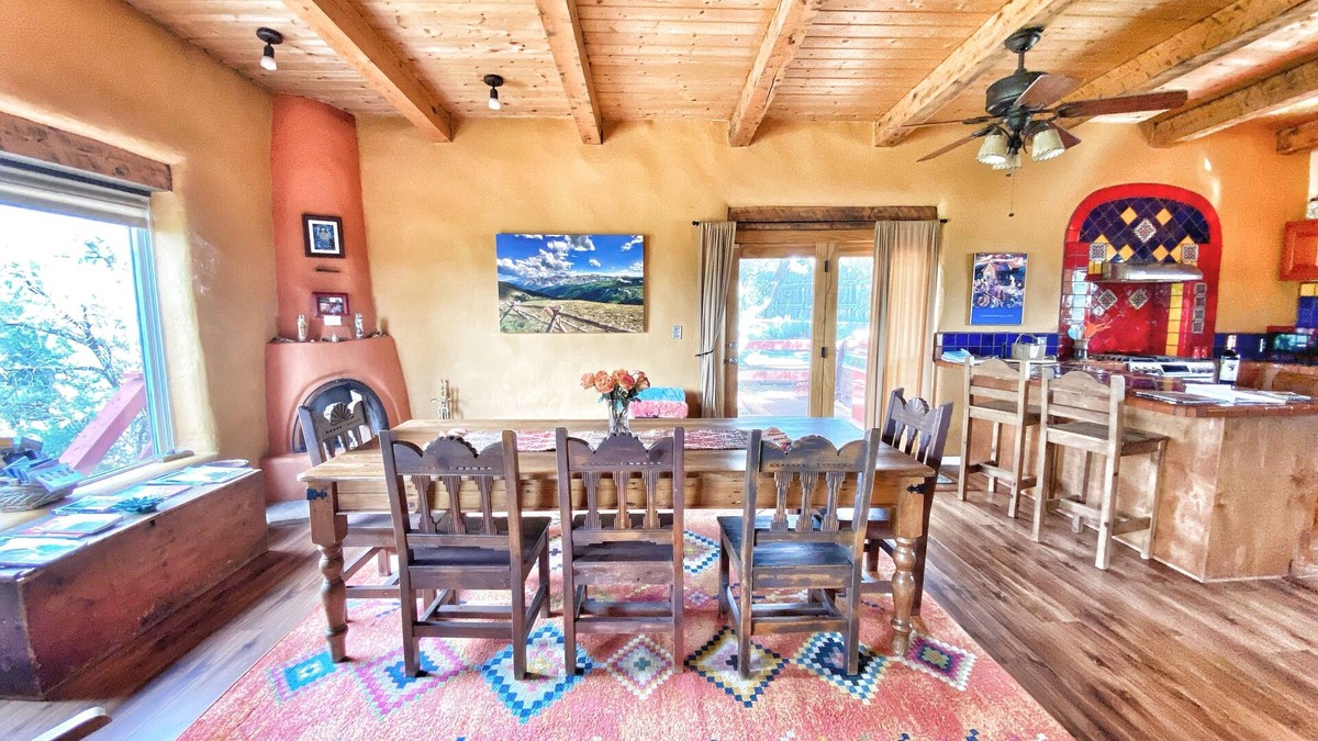 Taos House | Casa De Cuentos-MidTerm Rental: Available December-April/For Sale, Also-MAGIC