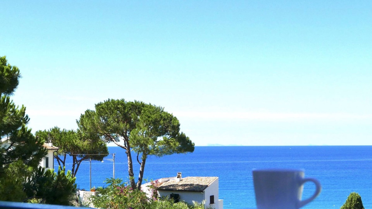Sperlonga Apartment | Casa del sole, breathtaking view of the Pontine islands and the Circeo