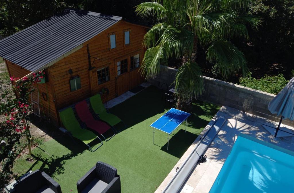 Patrimonio Ski Chalet | Casa di legnu ,charmant chalet avec piscine