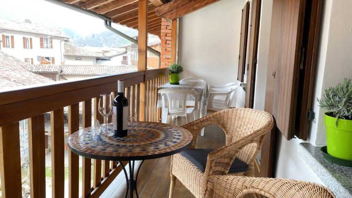 Idro Apartment | Casa Enrica type E2, up to 4 people, 200m to the lake, quiet and very romantic location