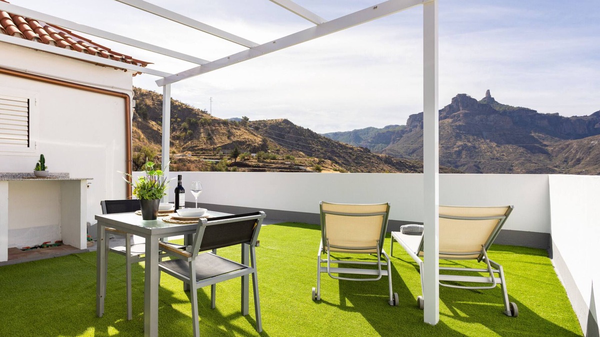 Tejeda Apartment | Casa Isabela with Roque Nublo view