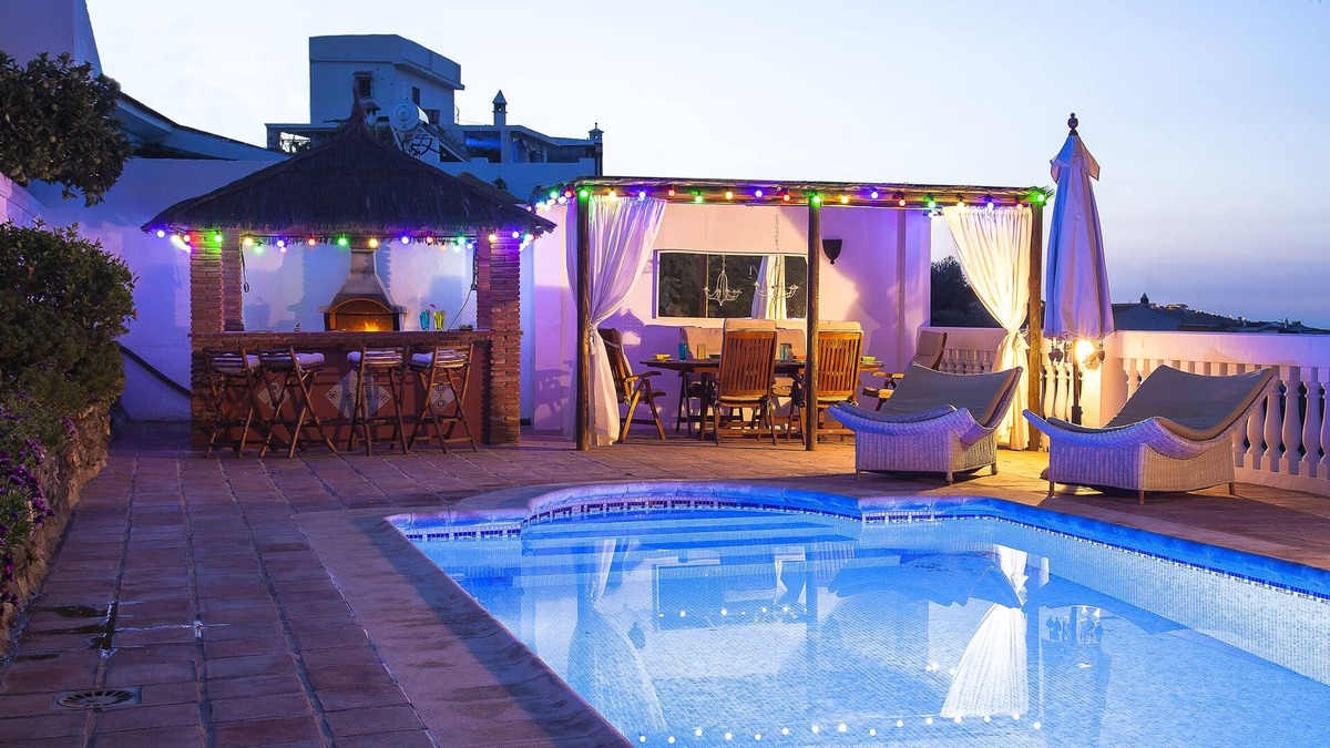 Torrox Villa | Casa Lillotte: Scenic Hillside Villa with Private Pool and Nearby Beaches