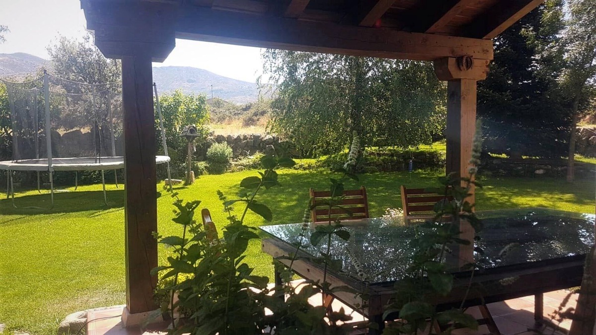 Otero de Herreros House | Casa Lobos comfortable fireplace