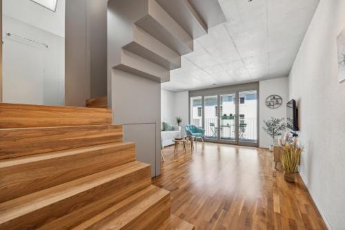 Langenthal Apartment | Casa Milla, Apartment Langete - Moderne & zentrale Maisonette mit Balkon und Tiefgarage