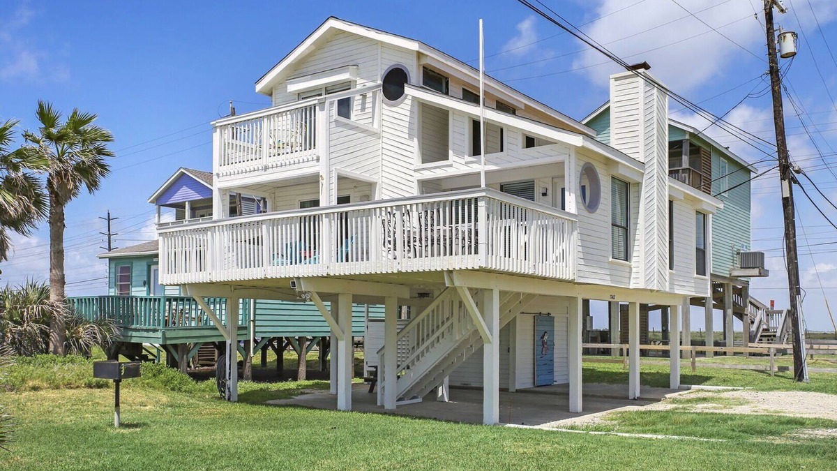 Galveston House | Casa Mingo-With A Beautiful Ocean View!