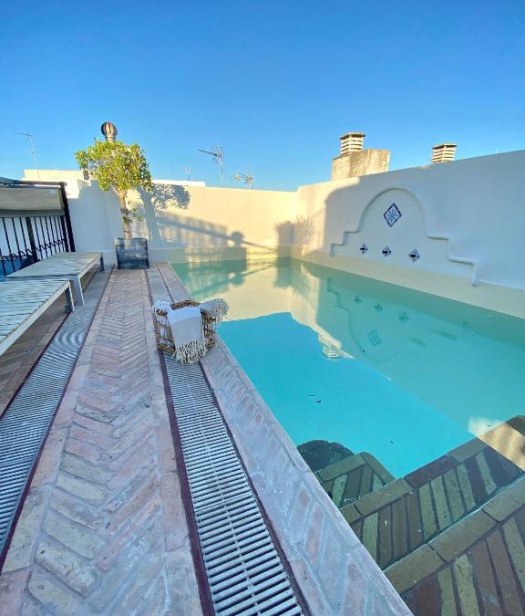 San Bartolome House | CASA PALACIO SXVIII CON PISCINA en centro histórico de SEVILLA