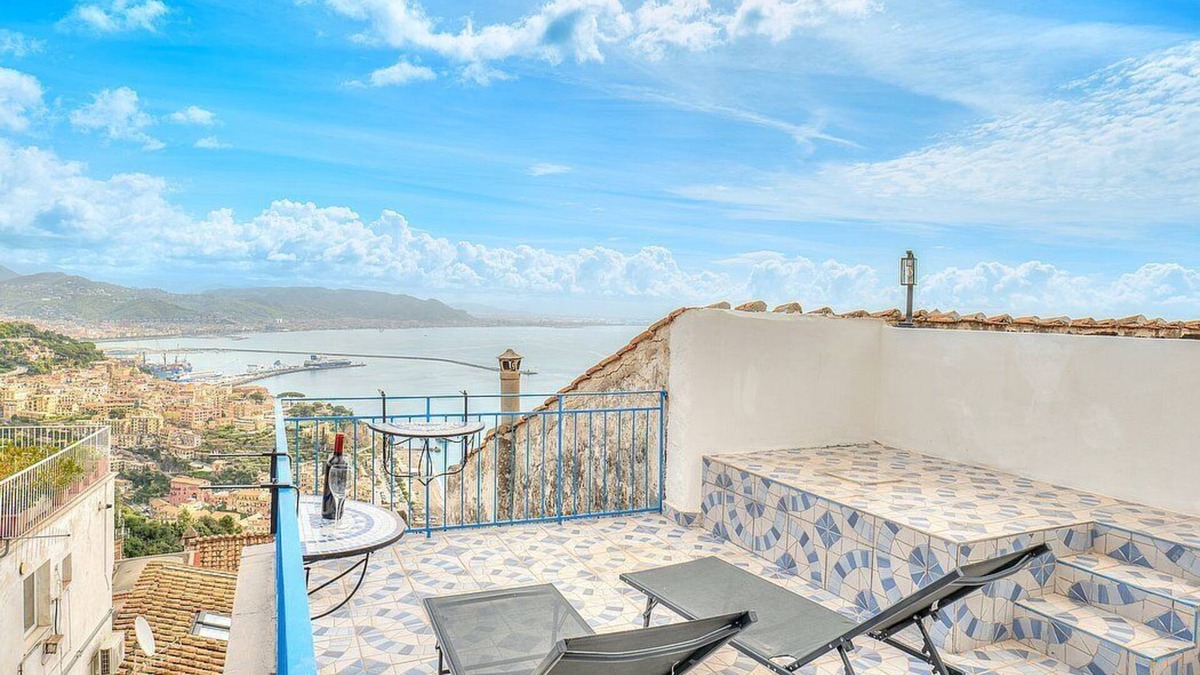 Raito House | Casa Raia: A characteristic two-story independent house located in the heart of a little village facing the sea, with Free WI-FI.