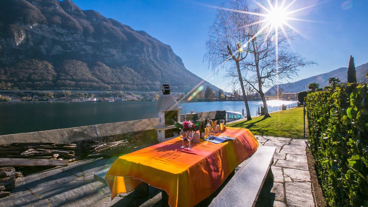 Riva San Vitale Apartment | Casa Sibylle with Sauna and Pool, Riva San Vitale, Switzerland