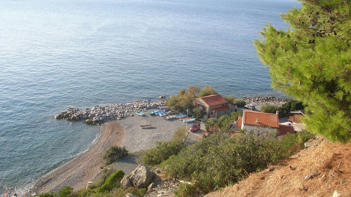 Pomonte House | casa vacanze blue house 20 meters from the sea pomonte elba island