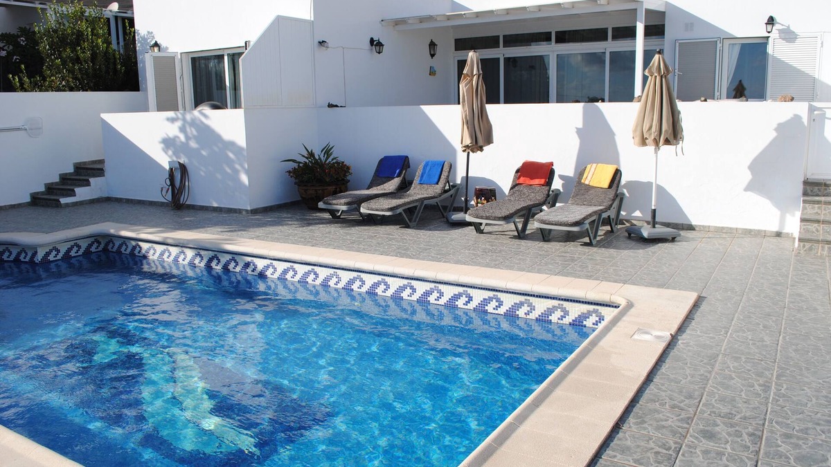 La Asomada House | Casita Canaria, with great sea view, Wifi, pool (8X4m) for 2 up to 4 persons