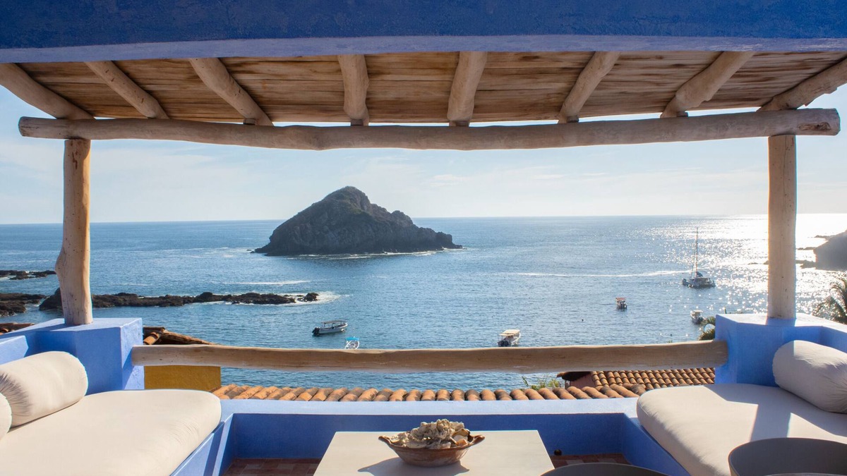 Costa Careyes House | Casita Hermanitas panoramic ocean views in Careyes