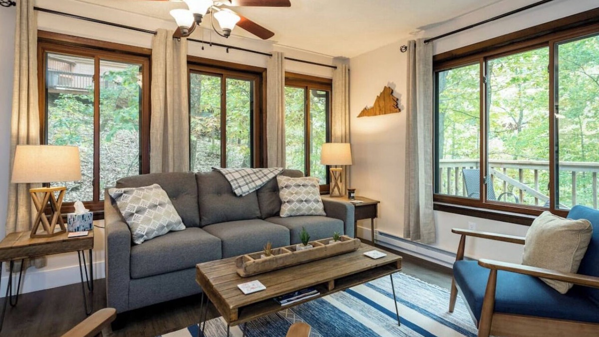 Massanutten Cabin | Casper Cabin-Year Round Retreat at Massanutten -SKI AREA, GOLF, HIKE & WATERPARK