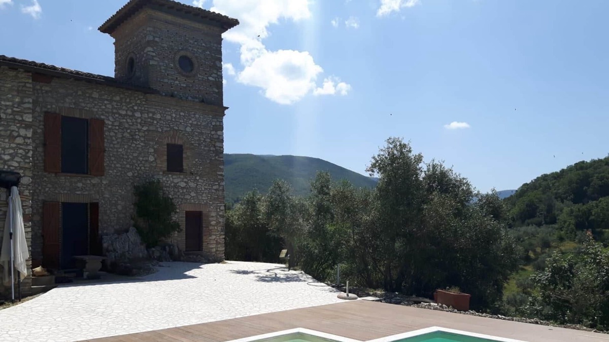 Casperia House | Casperia: Unique medieval stone-house with character & panoramic garden just 45-min drive from Rome