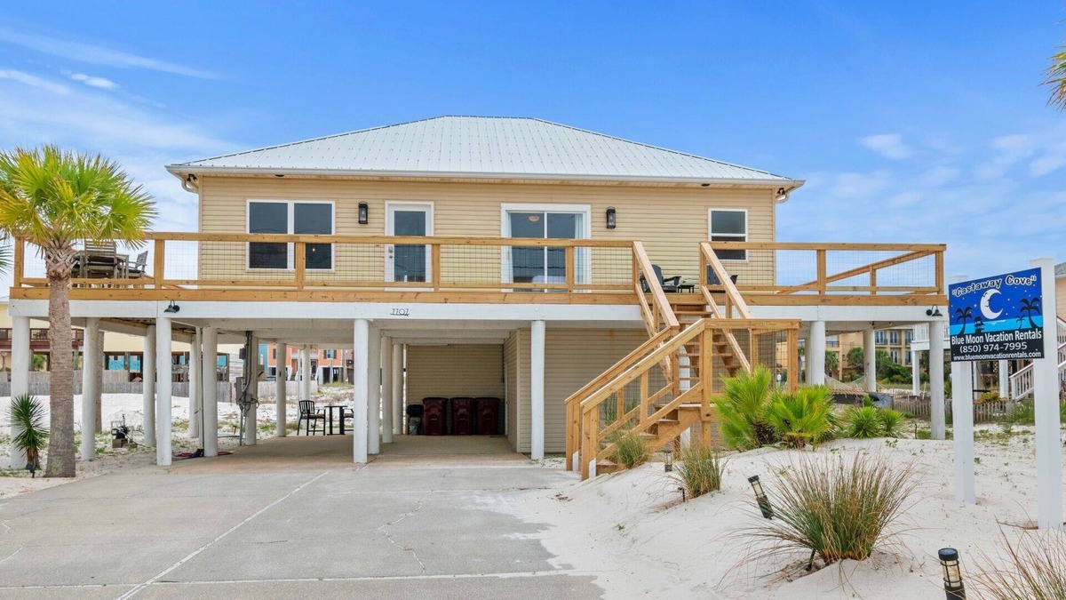 Navarre Beach House | Castaway Cove-Soundside Private Home with Beautiful Views