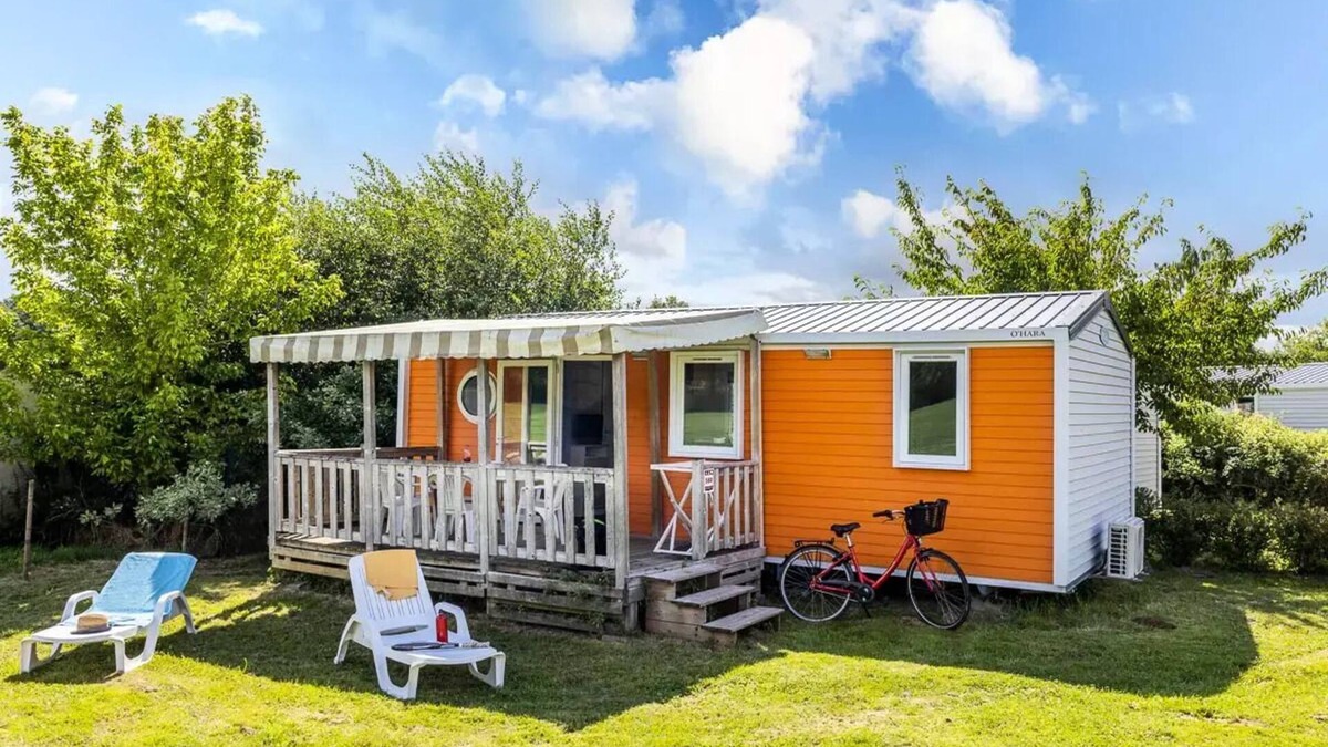 Sainte-Catherine-de-Fierbois House | Castel Camping Parc de Fierbois * - Mobile home - 3 bedrooms - 1 bathroom - Comfort - 6 people