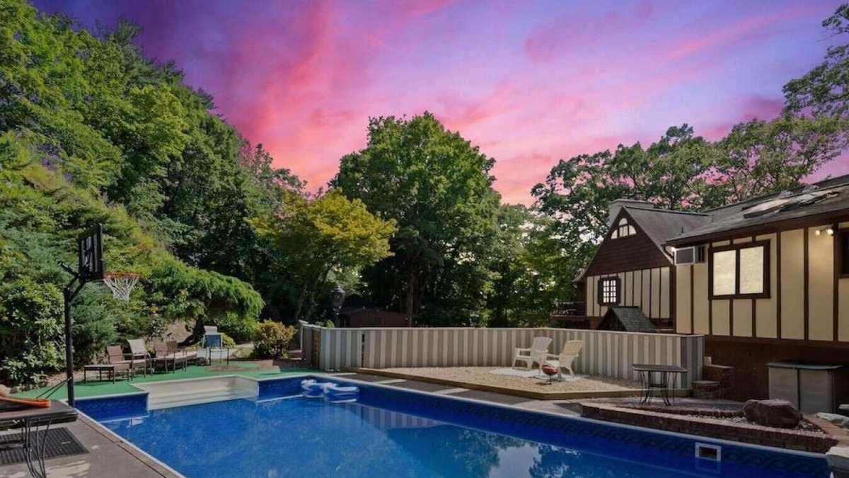 Briarcliff Manor House | Castle Retreat w/Pool, BBQ, Game Room & Pets OK!