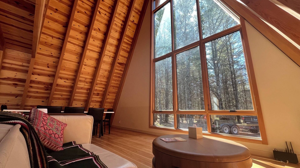 Prattsville Ski Chalet | Catskills Cozy Hollow - Luxurious secluded A-frame in peaceful forest.