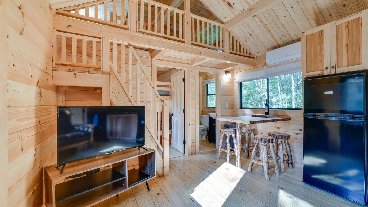 Sidney Center Cabin | Catskills Tiny Home Cabin: Surrounded by Nature!