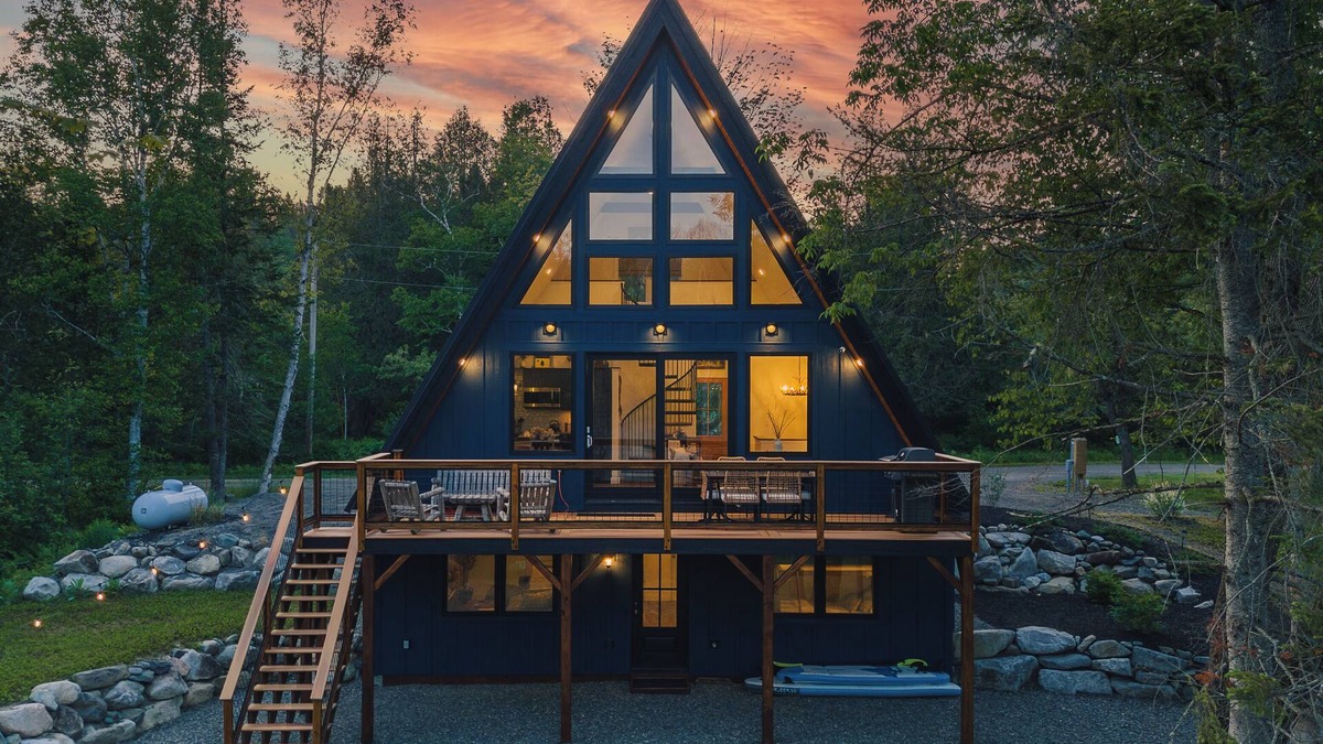 Rangeley House | Cattail Cabin - Welcome to your dream lakeside getaway!